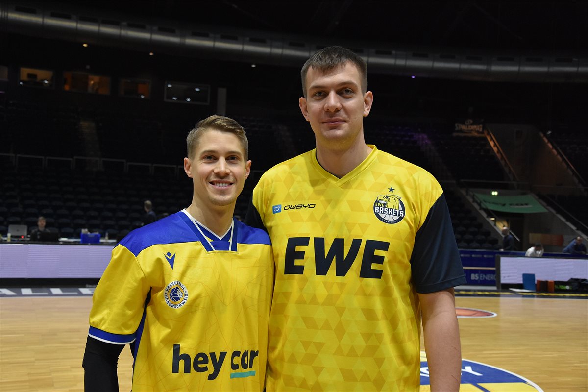 Tommy Klepeisz und Rasid Mahalbasic 