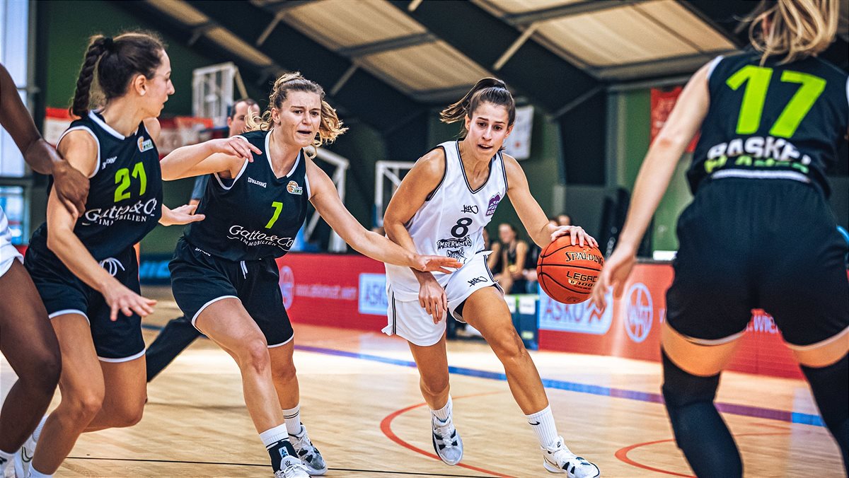 Vienna D.C. Timberwolves vs Basket Flames 