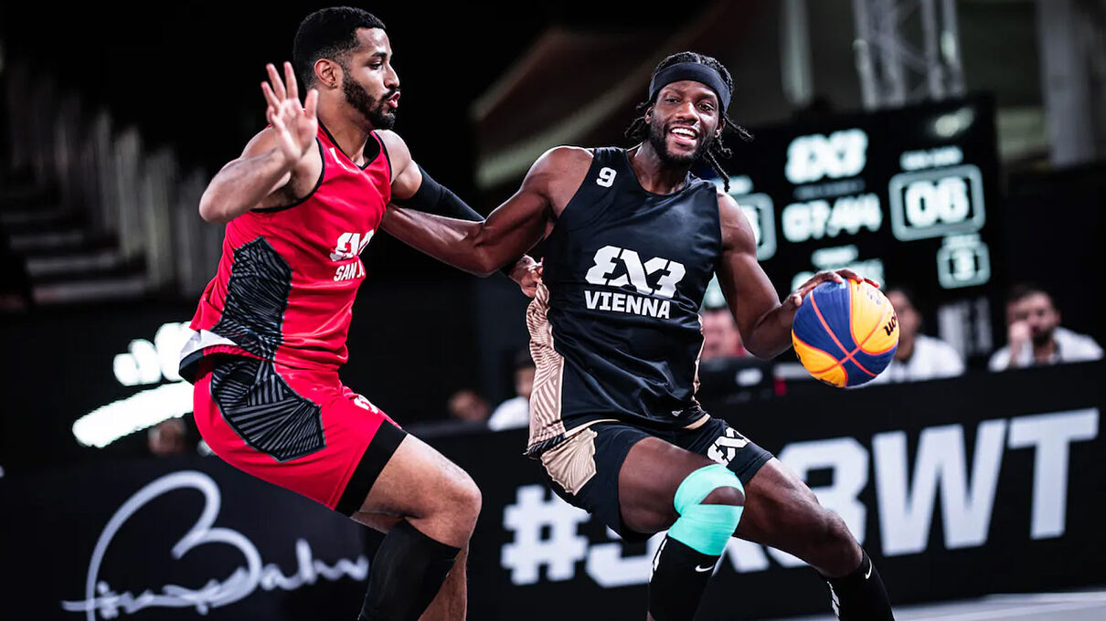 Quincy Diggs beim 3x3 Masters in Manama
