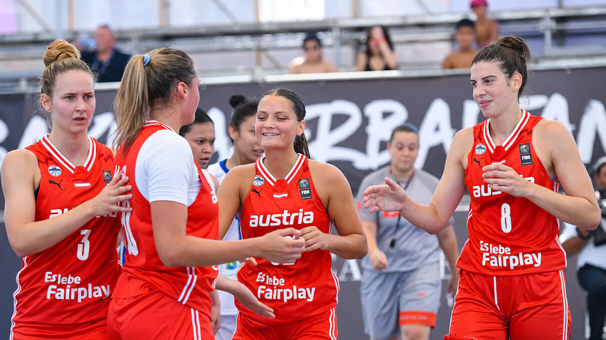 3x3 Womens Series in Baku: Österreich