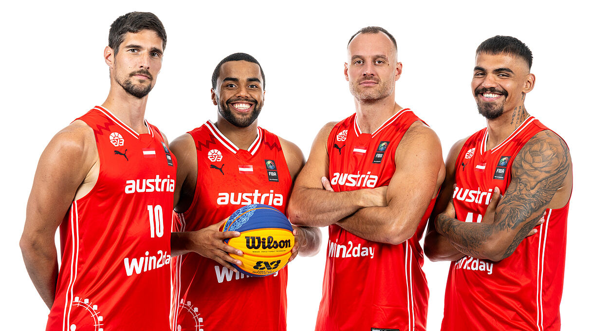 Team Austria bildet auch das 3x3 Team Vienna