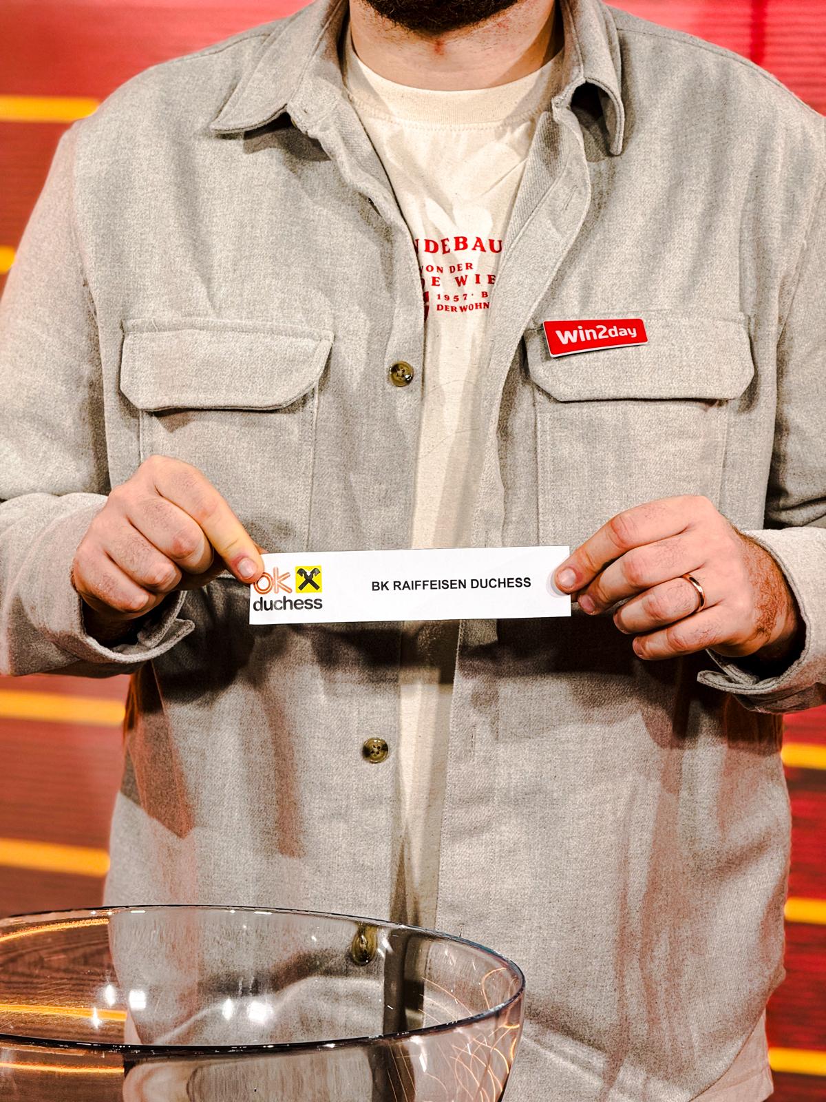 Cup-Auslosung BK Duchess