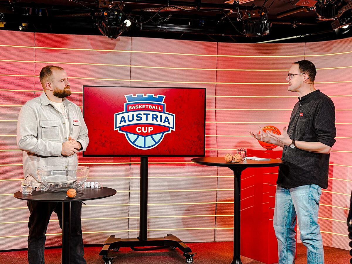 Cup-Auslosung Stefan Grassegger und Christopher Käferle