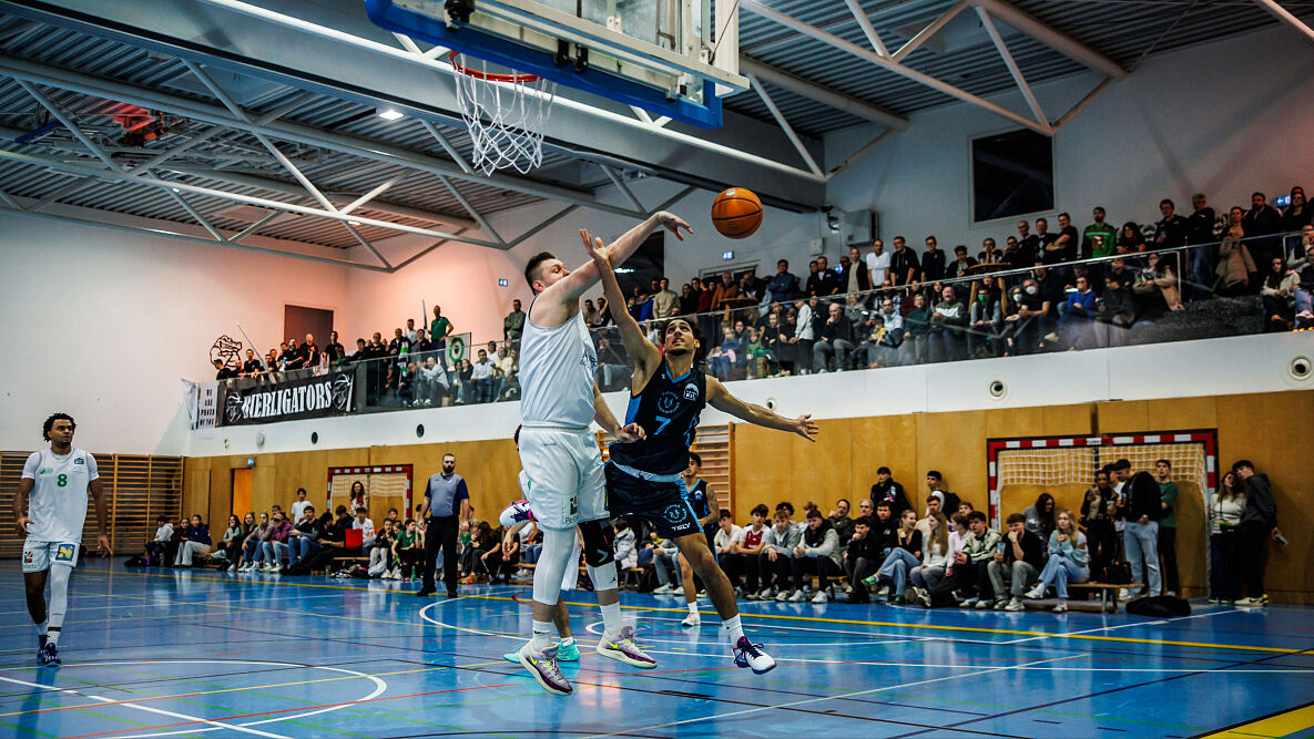 UDW Alligators vs. Vienna Timberwolves, Matej Drgon (12), Armin Karian (7)